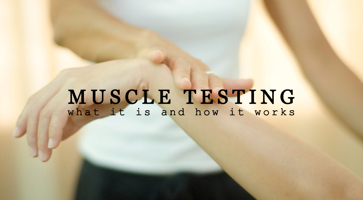 Muscle Testing And How I Use It In My Practice Specific Wellness